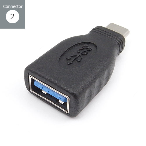 connektgear USB 3 Adapter Type C Male to A Female - with OTG Function