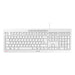 Contour Design STREAM keyboard Office USB QWERTZ German White