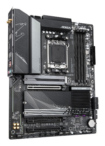 GIGABYTE B650 AORUS ELITE AX V2 Motherboard - AMD Ryzen 9000 Series CPUs, 12+2+2 Phases VRM, up to 8000MHz DDR5 (OC), 1xPCIe 5.0 + 2xPCIe 4.0 M.2, 2.5GbE LAN, WIFI 6E, USB 3.2 Gen 2