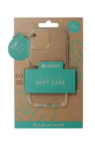 eSTUFF ES67100001 mobile phone case 13.7 cm (5.4") Cover Transparent