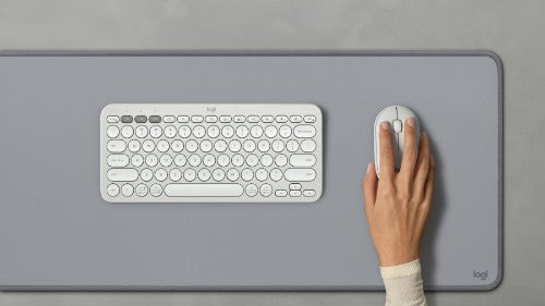 Logitech 910-007013 mouse Travel Ambidextrous RF Wireless + Bluetooth Optical 4000 DPI