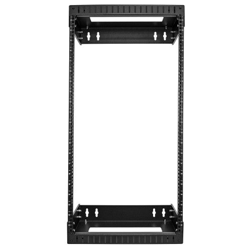StarTech.com 21U 19" Wall Mount Network Rack - Adjustable Depth 12-20" 2 Post Open Frame Server Room Rack for AV/Data/ IT Communication/Computer Equipment/Switch w/Cage Nuts & Screws