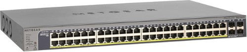 NETGEAR GS752TP-300EUS network switch Managed L2/L3/L4 Gigabit Ethernet (10/100/1000) Power over Ethernet (PoE) 1U Black
