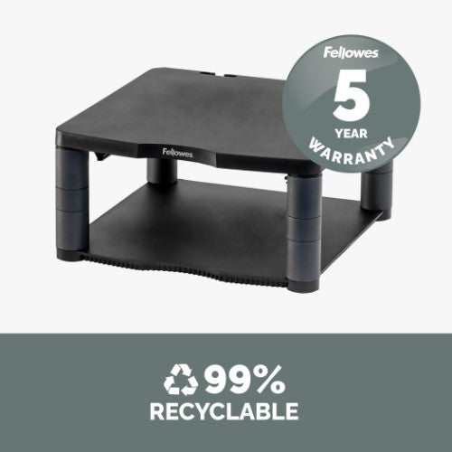 Fellowes Premium Monitor Riser Graphite
