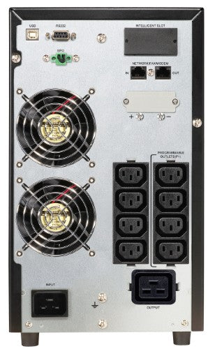 PowerWalker VFI 3000 CG PF1 uninterruptible power supply (UPS) Double-conversion (Online) 3 kVA 3000 W 9 AC outlet(s)