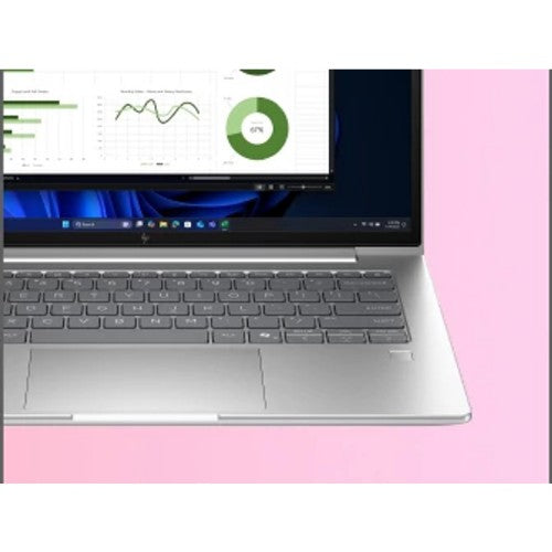 HP EliteBook 6 G1ah AMD Ryzen™ 5 220 Laptop 35.6 cm (14") WUXGA 24 GB DDR5-SDRAM 512 GB SSD Wi-Fi 6E (802.11ax) Windows 11 Pro AI PC Silver