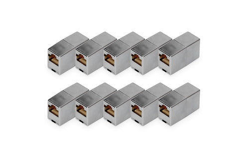 Digitus CAT 5e, Class D, RJ45 Modular Coupler - 10 pieces