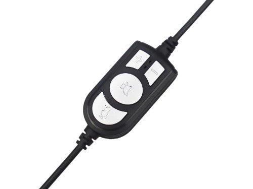Conceptronic POLONA05B Stereo USB Headset, Noise Cancelling Microphone