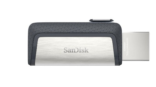 SanDisk Ultra Dual Drive USB Type-C USB flash drive 32 GB USB Type-A / USB Type-C 3.2 Gen 1 (3.1 Gen 1) Black, Silver