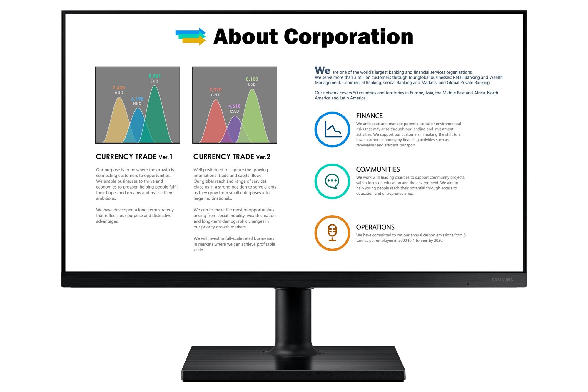 Samsung LF22T450FQR computer monitor 55.9 cm (22") 1920 x 1080 pixels Full HD Black